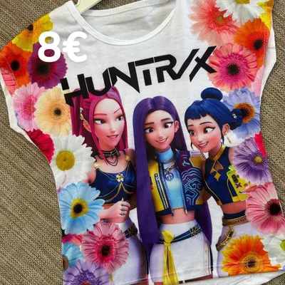 T-shirt k-pop démon hunters 
